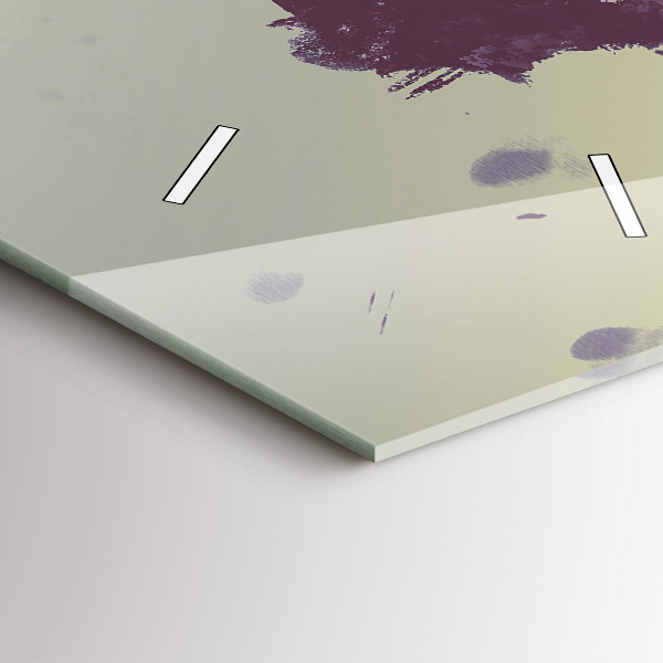 Vertikální skleněné hodiny Zombie v noci - halloween