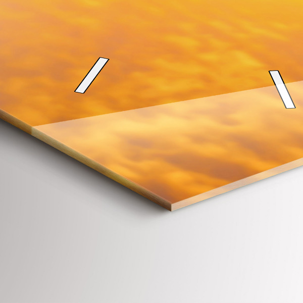 Vertikální skleněné hodiny Zamilované labutě