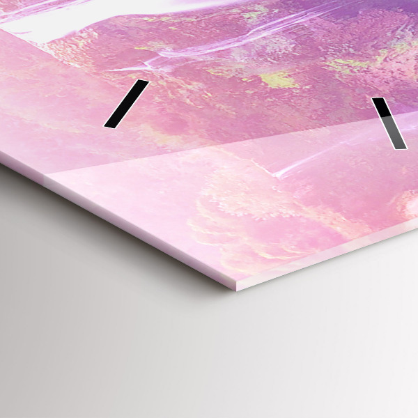 Vertikální nástěnné hodiny Vodopád Jiulong Čína