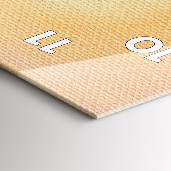 Vertikální nástěnné hodiny Vánoční stromek a most