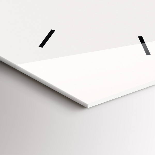 Vertikální nástěnné hodiny Krajina vodopádů Island