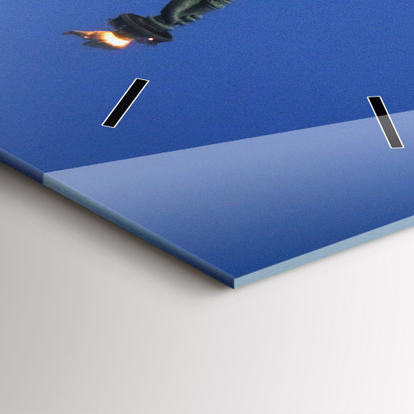 Vertikální nástěnné hodiny Socha Svobody v New Yorku