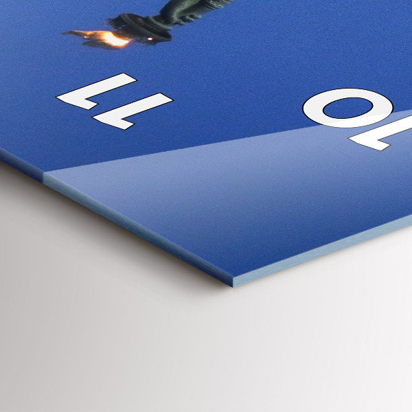 Vertikální nástěnné hodiny Socha Svobody v New Yorku