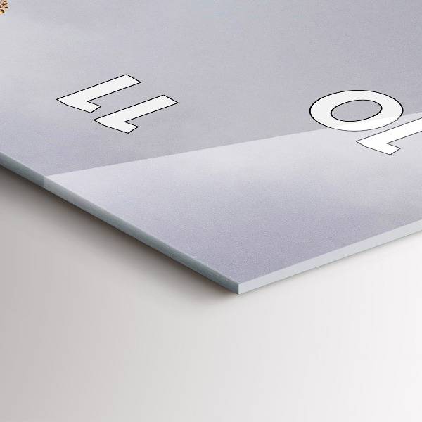 Vertikální nástěnné hodiny Zámek Disneyland v Paříži