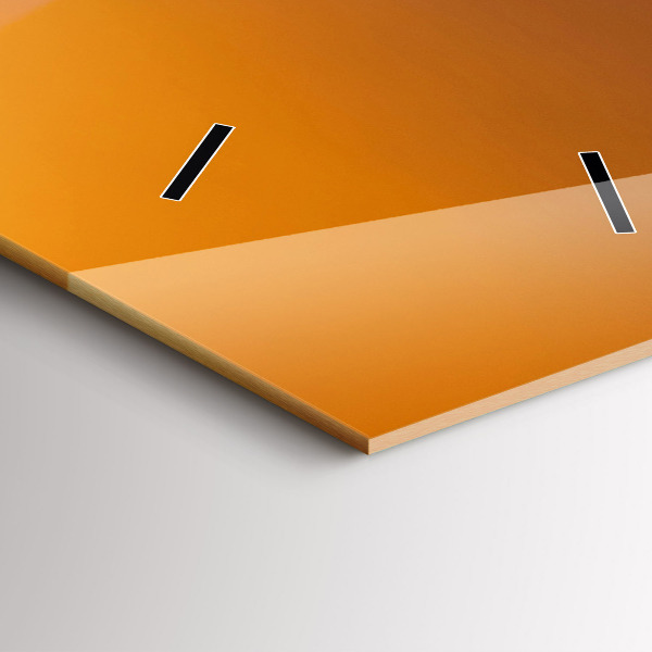 Vertikální nástěnné hodiny Osvětlená Eiffelova věž