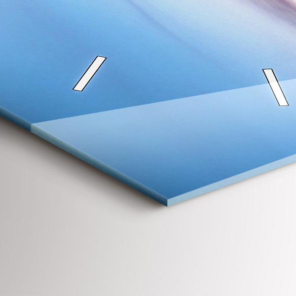 Vertikální skleněné hodiny Vratislav z dronu