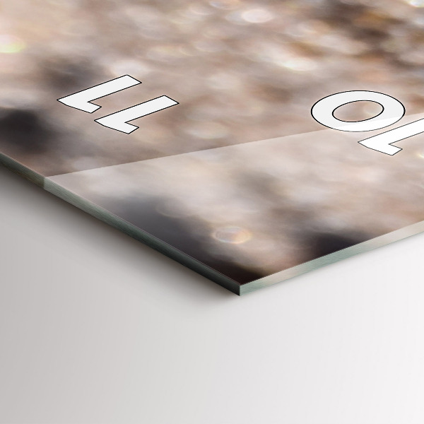 Vertikální skleněné hodiny Mušle na pláži