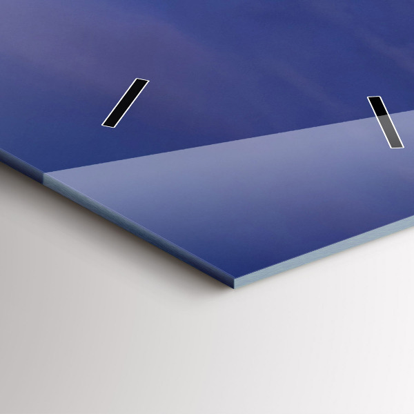 Vertikální nástěnné hodiny Molo na Baltském moři