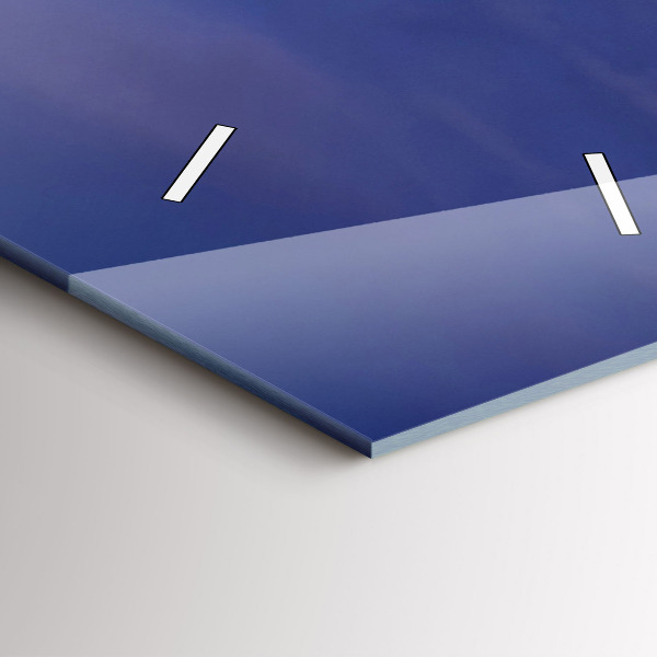 Vertikální nástěnné hodiny Molo na Baltském moři