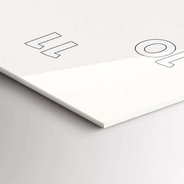 Vertikální nástěnné hodiny Maják a moře