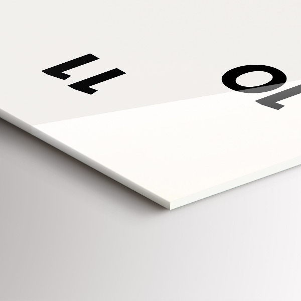 Vertikální nástěnné hodiny Maják a moře