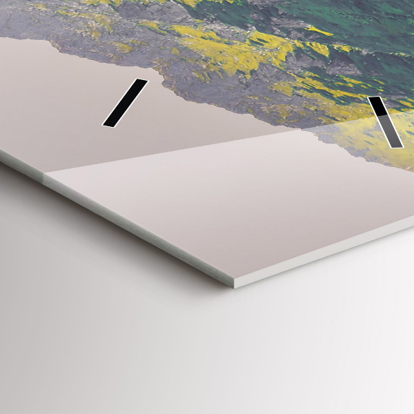 Vertikální nástěnné hodiny Morskie Oko v Tatrách