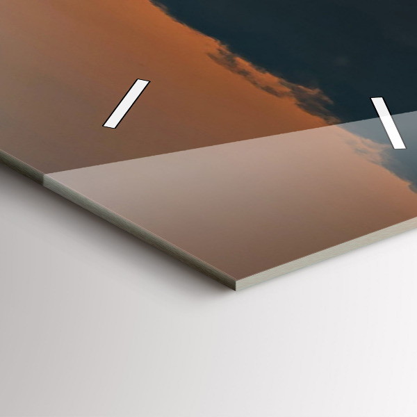 Vertikální nástěnné hodiny Slunečnice na louce