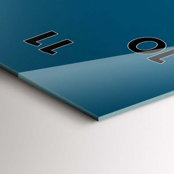 Vertikální nástěnné hodiny Koloseum v Itálii