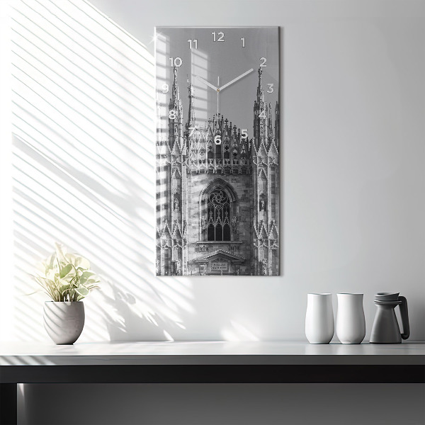 Vertikální nástěnné hodiny Katedrála Duomo Di Milano