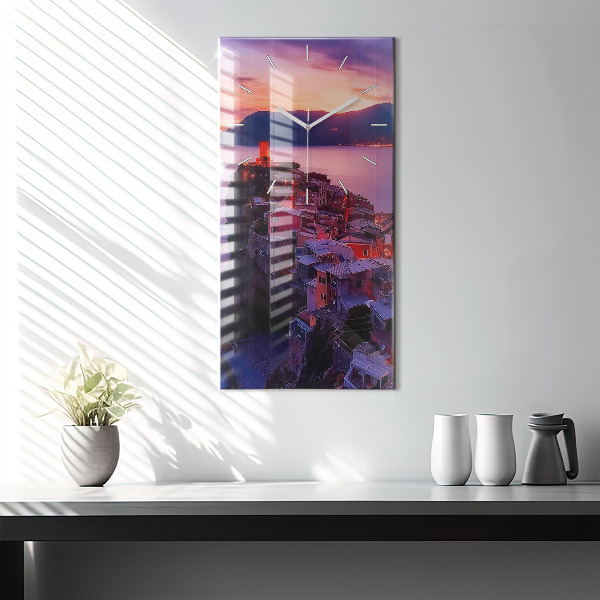 Vertikální nástěnné hodiny Titulky vzpomínek