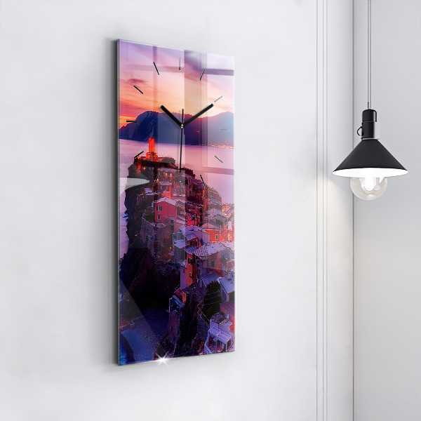 Vertikální nástěnné hodiny Titulky vzpomínek