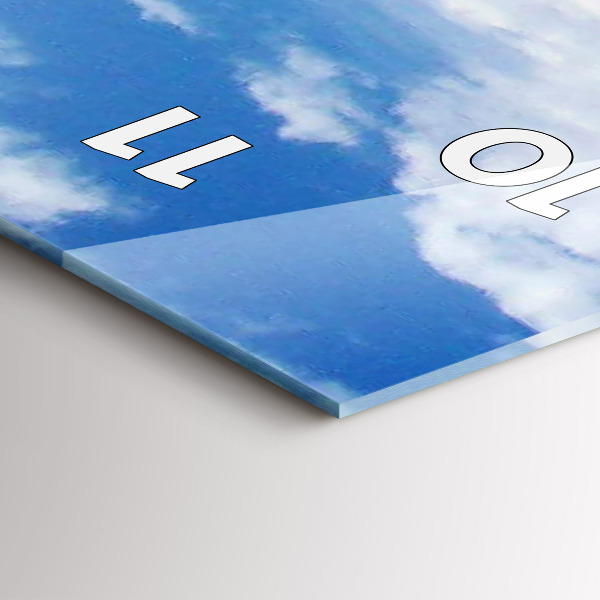 Vertikální nástěnné hodiny Potopené vodní plavidlo