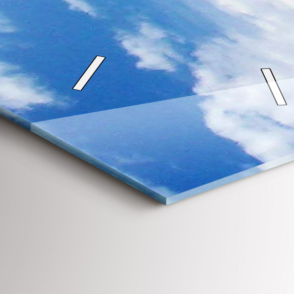 Vertikální nástěnné hodiny Potopené vodní plavidlo