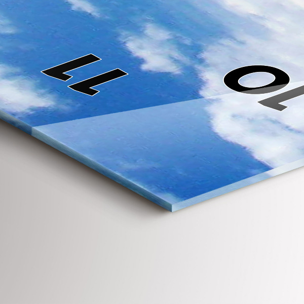 Vertikální nástěnné hodiny Potopené vodní plavidlo