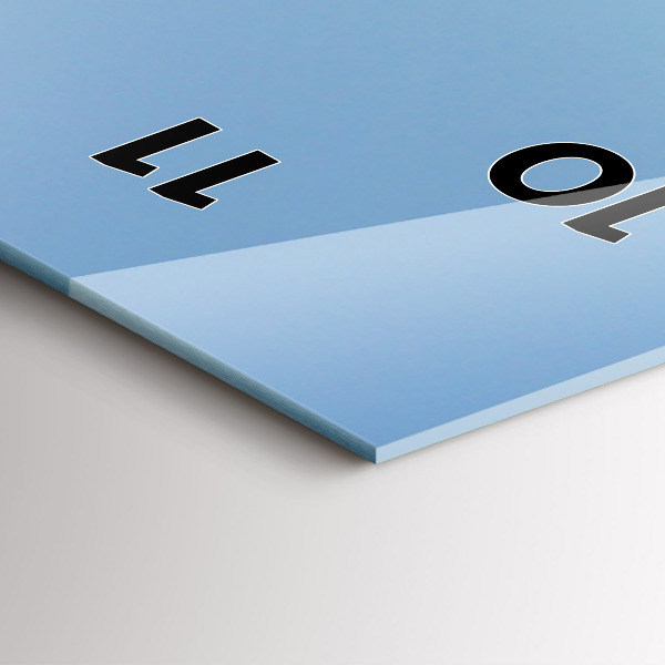 Vertikální nástěnné hodiny Route 66 v USA