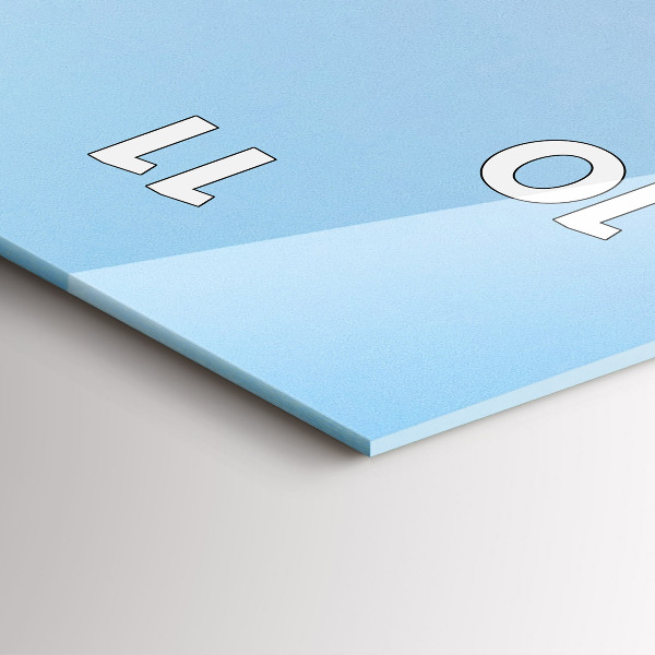 Vertikální nástěnné hodiny Jachta na Tenerife