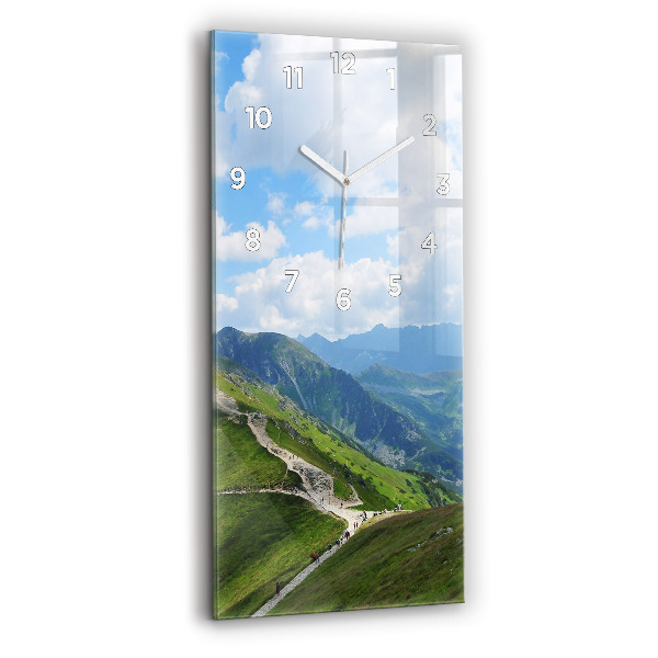 Vertikální nástěnné hodiny Kasprowy Wierch Zakopane