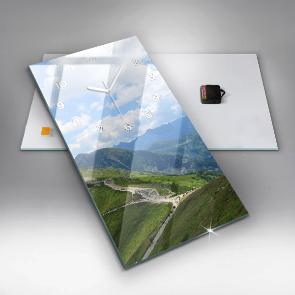 Vertikální nástěnné hodiny Kasprowy Wierch Zakopane