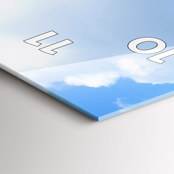 Vertikální nástěnné hodiny Kasprowy Wierch Zakopane