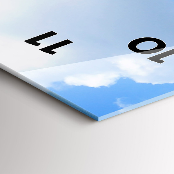 Vertikální nástěnné hodiny Kasprowy Wierch Zakopane