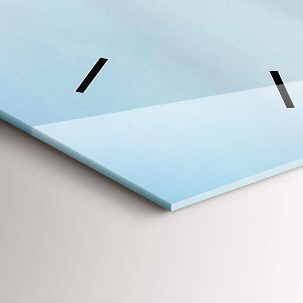 Vertikální nástěnné hodiny Karlův most v Praze