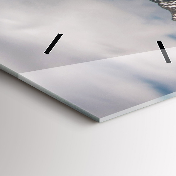 Vertikální nástěnné hodiny Vysoké Tatry na Slovensku