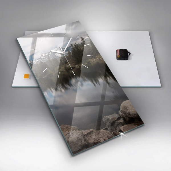 Vertikální nástěnné hodiny Vysoké Tatry na Slovensku