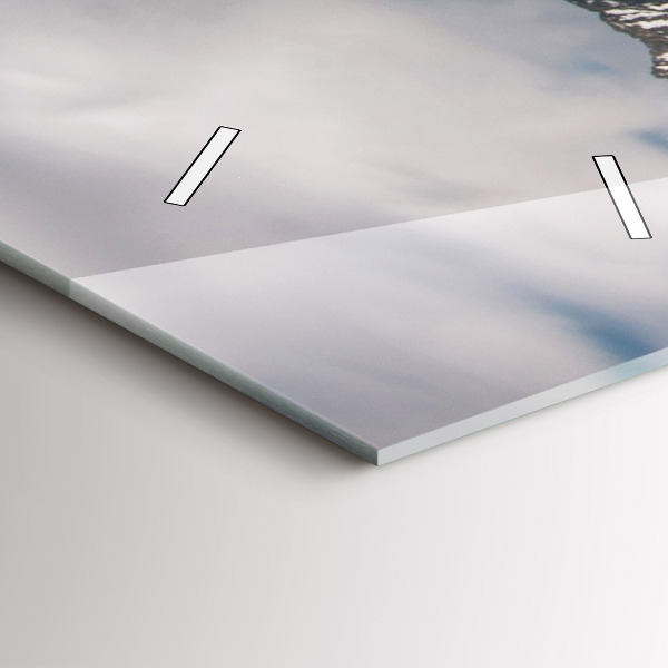 Vertikální nástěnné hodiny Vysoké Tatry na Slovensku