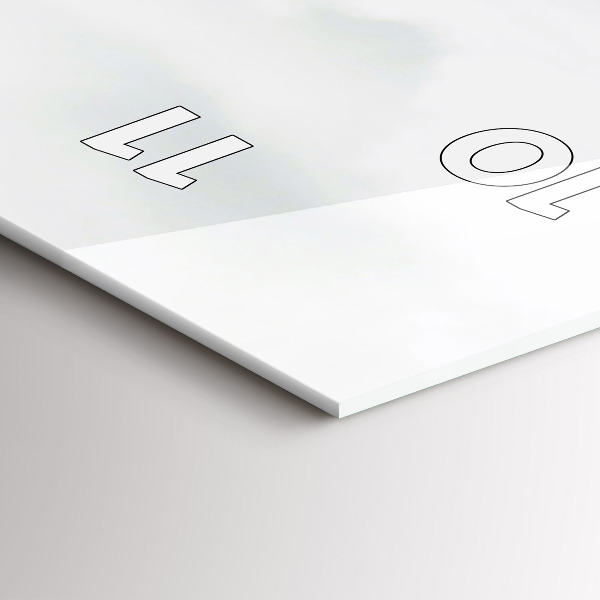 Vertikální nástěnné hodiny Hrad Eilean Donan Skotsko