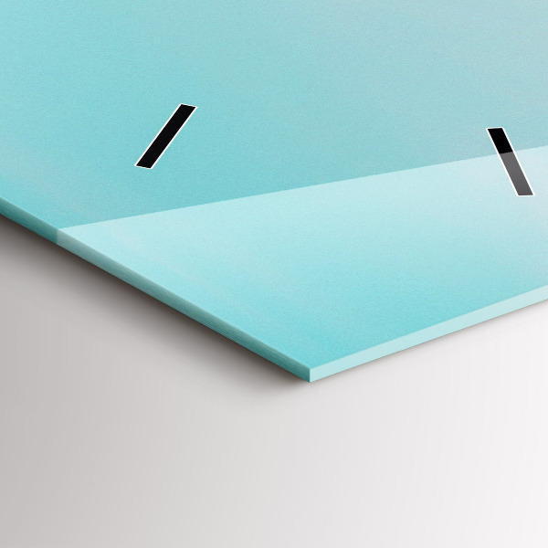 Vertikální nástěnné hodiny Telefonní budka