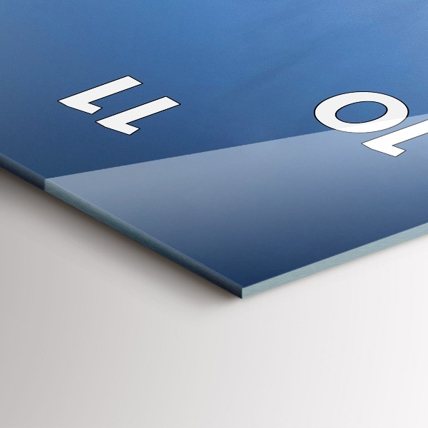 Vertikální nástěnné hodiny Fotografie Chicaga