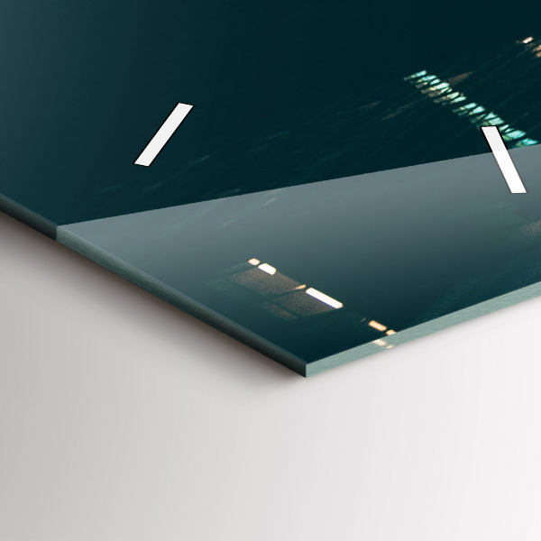 Vertikální nástěnné hodiny Hotel Hilton v Houstonu