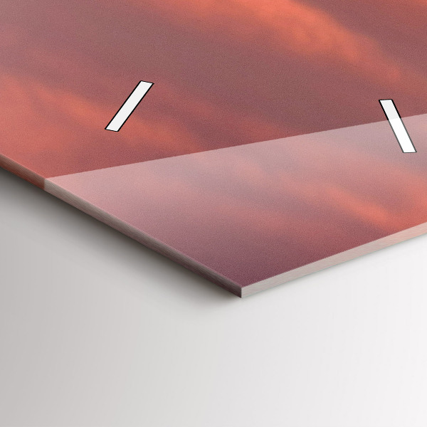 Vertikální nástěnné hodiny Panorama Filadelfie