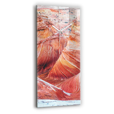 Vertikální nástěnné hodiny Malebný Grand Canyon