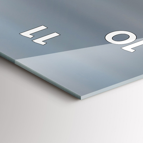 Vertikální nástěnné hodiny Vlajka USA