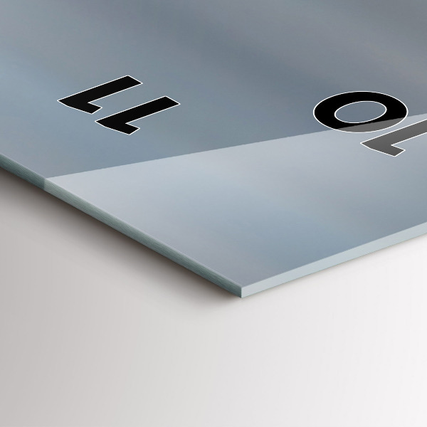 Vertikální nástěnné hodiny Vlajka USA