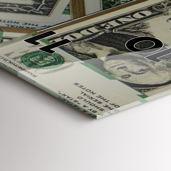 Vertikální nástěnné hodiny 1 americký dolar