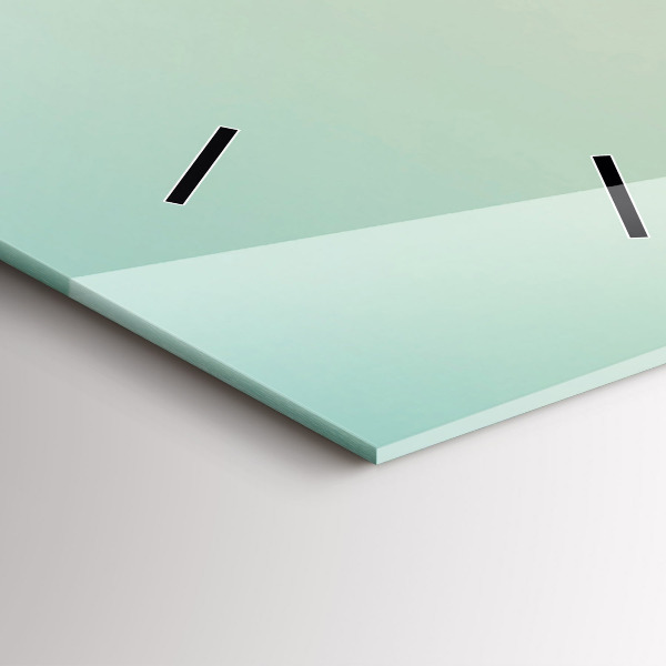 Vertikální nástěnné hodiny Palmy v Malibu