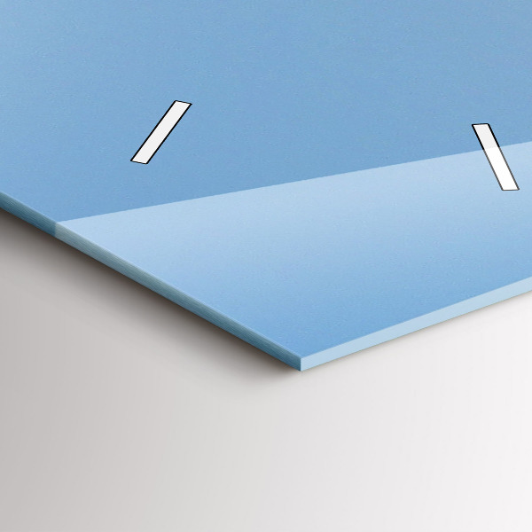 Vertikální nástěnné hodiny Plovoucí loď na oceánu