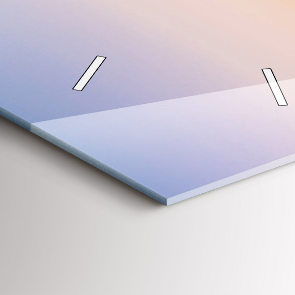 Vertikální nástěnné hodiny Mořská krajina