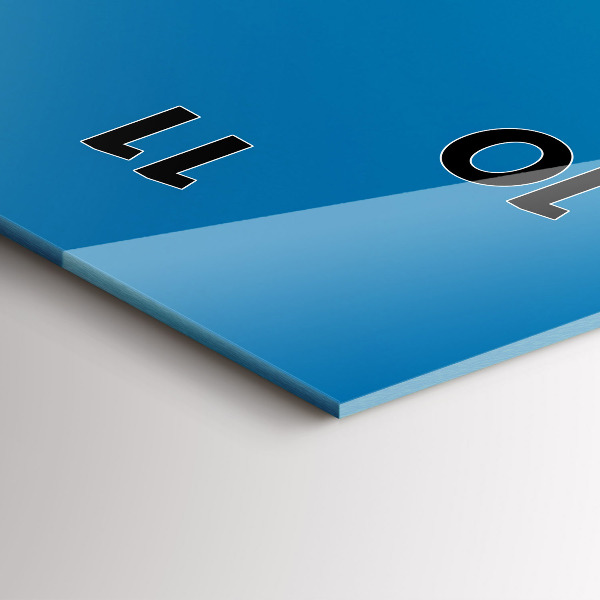 Vertikální nástěnné hodiny Útesy v Dubrovníku