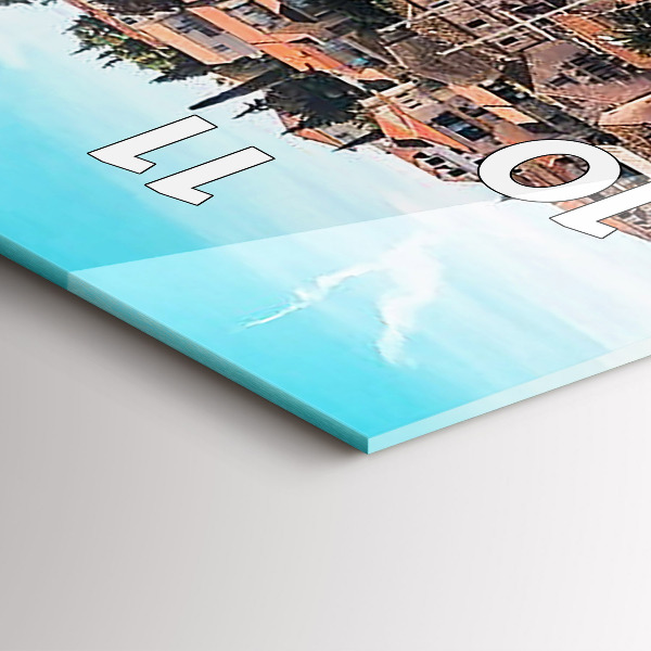 Vertikální nástěnné hodiny Lodě v Chorvatsku