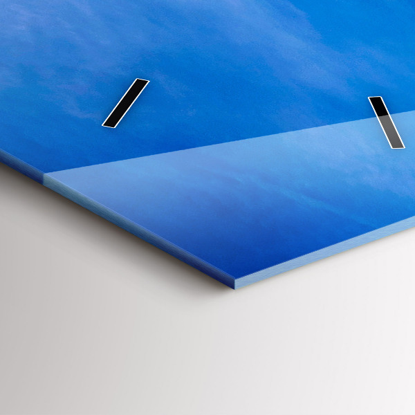 Vertikální skleněné hodiny Phuket v Thajsku