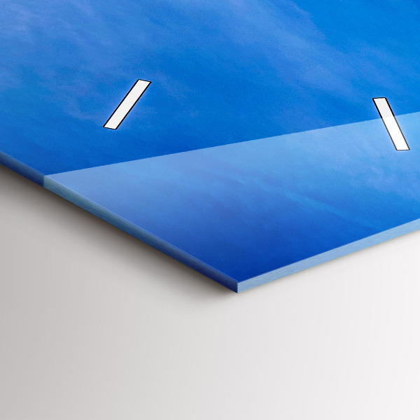 Vertikální skleněné hodiny Phuket v Thajsku